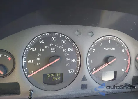 2001 Volvo V70 2.4T из США, поврежденный, VIN YV1SW58D311025931